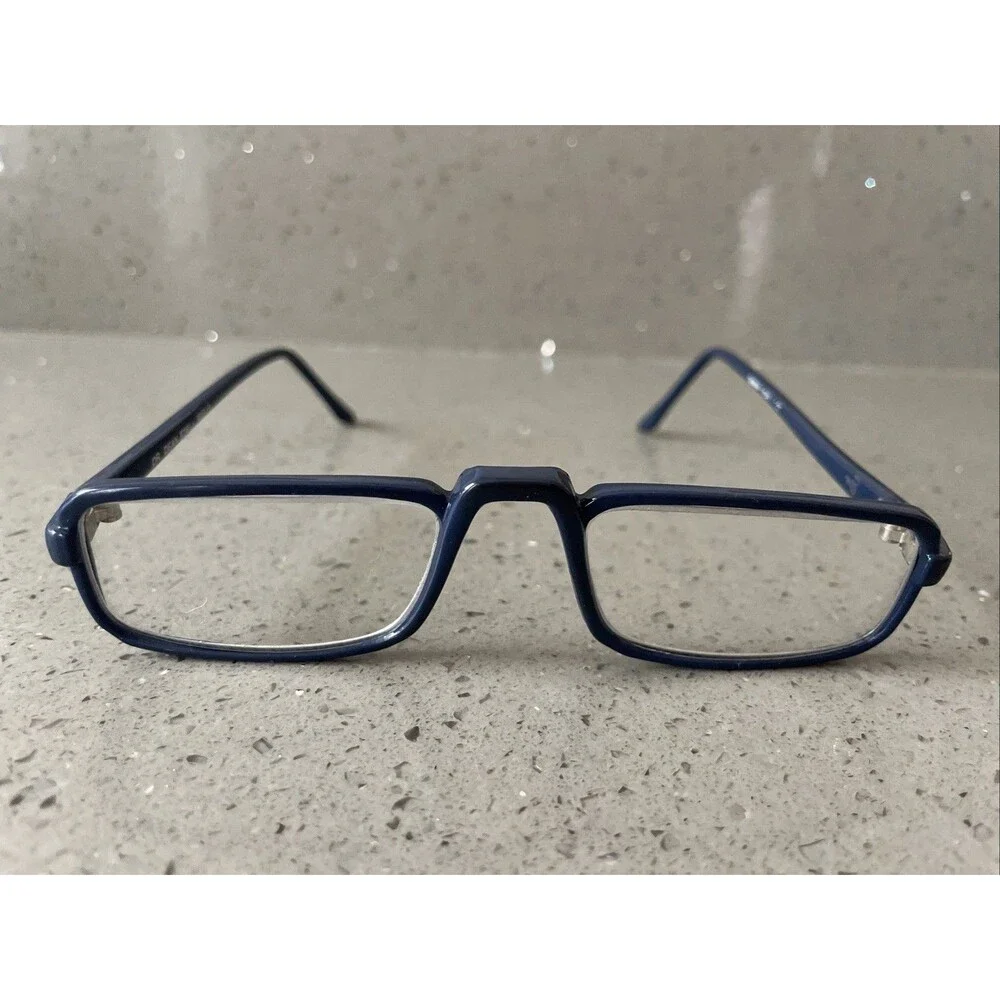 DR. DEAN EDELL Eyeglasses Frames Only RG515 14943 navy blue full rim
